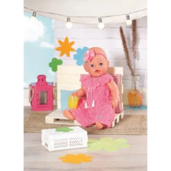 BABY Born Trendy Bloemenjurk - 43 Cm - Roze -Kinderspeelgoed Korting 1991342 132d9e82