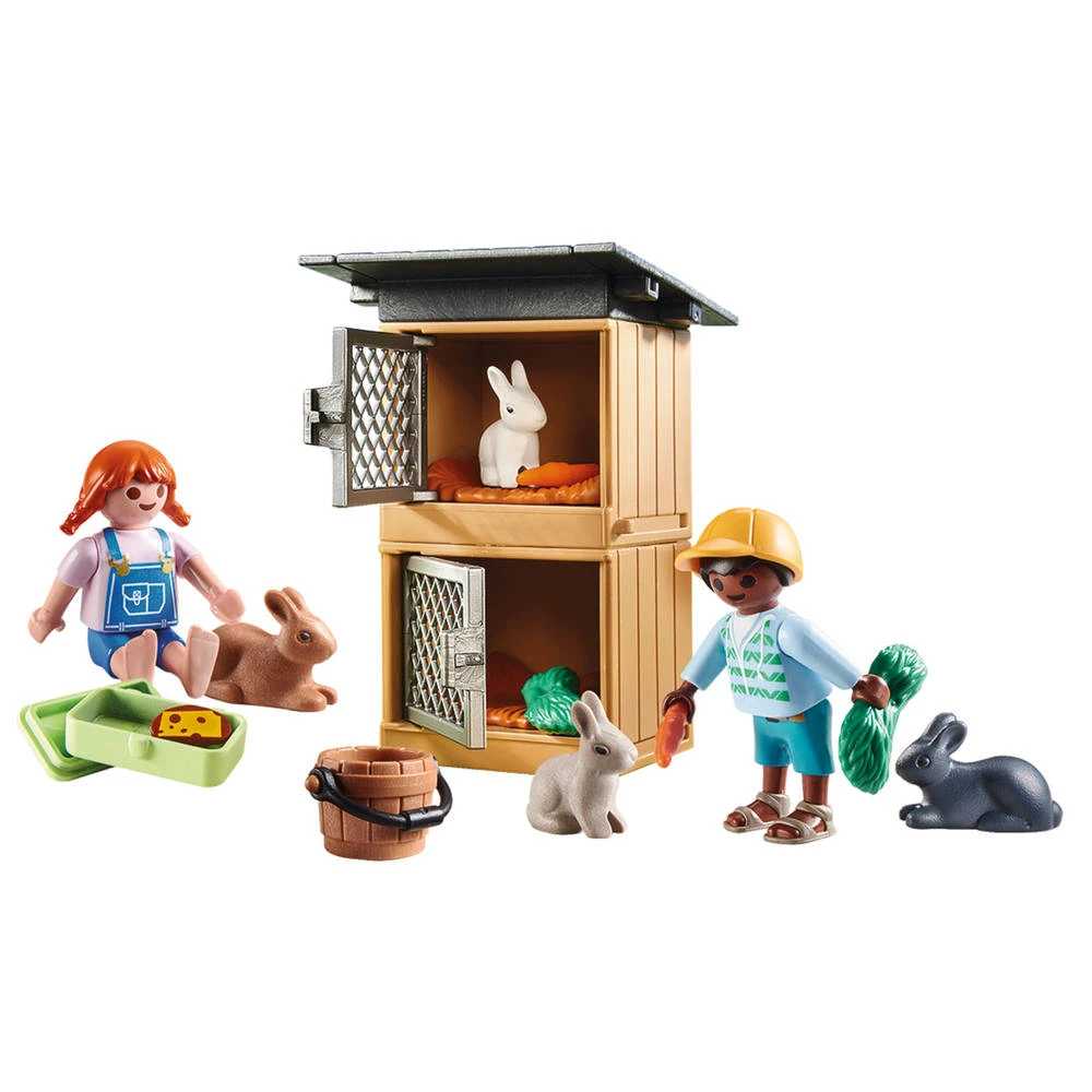 PLAYMOBIL Giftset Konijnenvoeding 70675 4 PLAYMOBIL Giftset Konijnenvoeding 70675 - Afbeelding 2