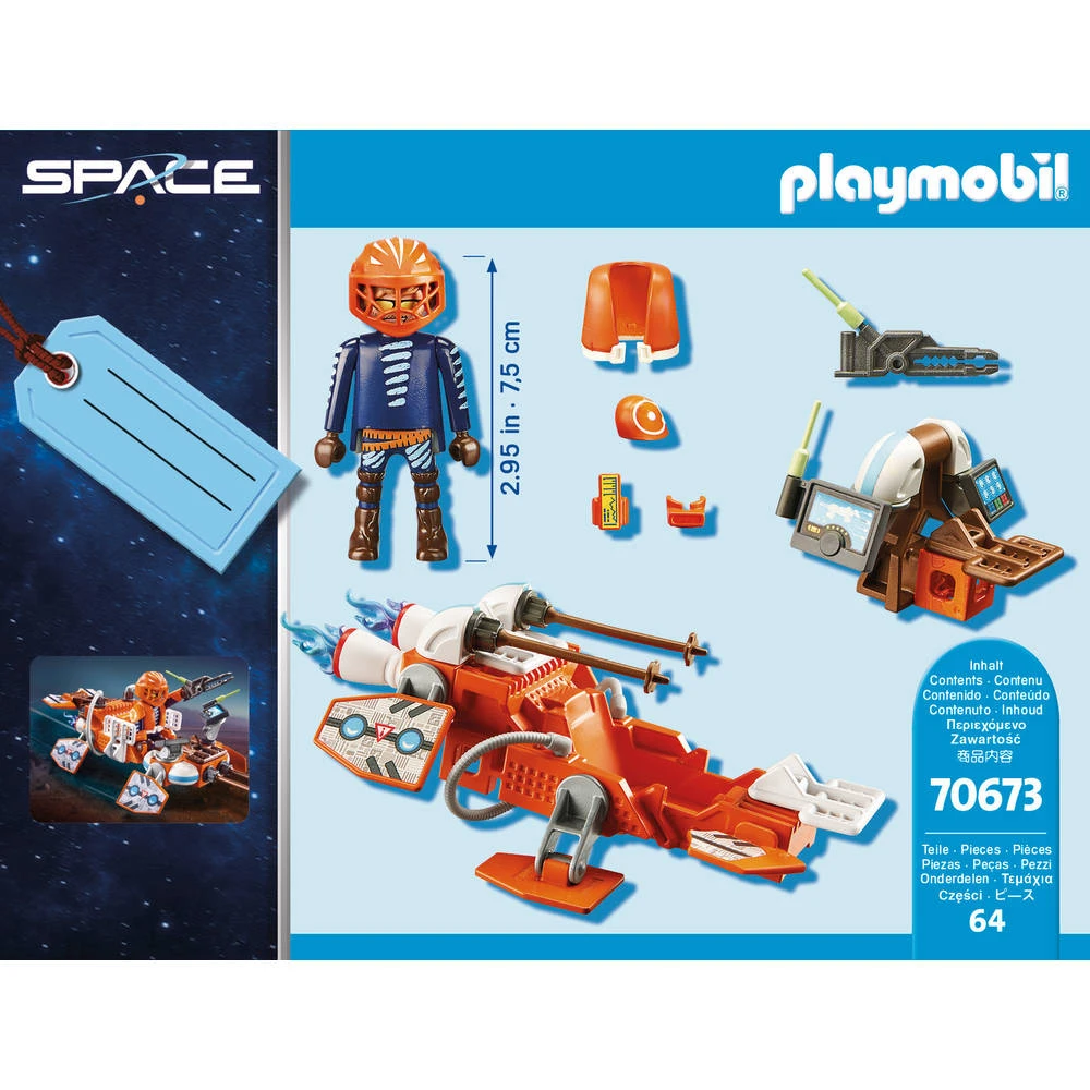 PLAYMOBIL Giftset Space Speeder 70673 6 PLAYMOBIL Giftset Space Speeder 70673 - Afbeelding 4