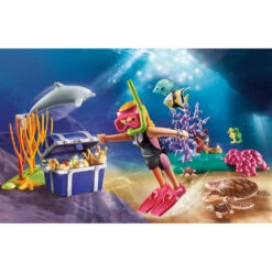 PLAYMOBIL Giftset Schatduiker 70678 -Kinderspeelgoed Korting 1991398 4130404e