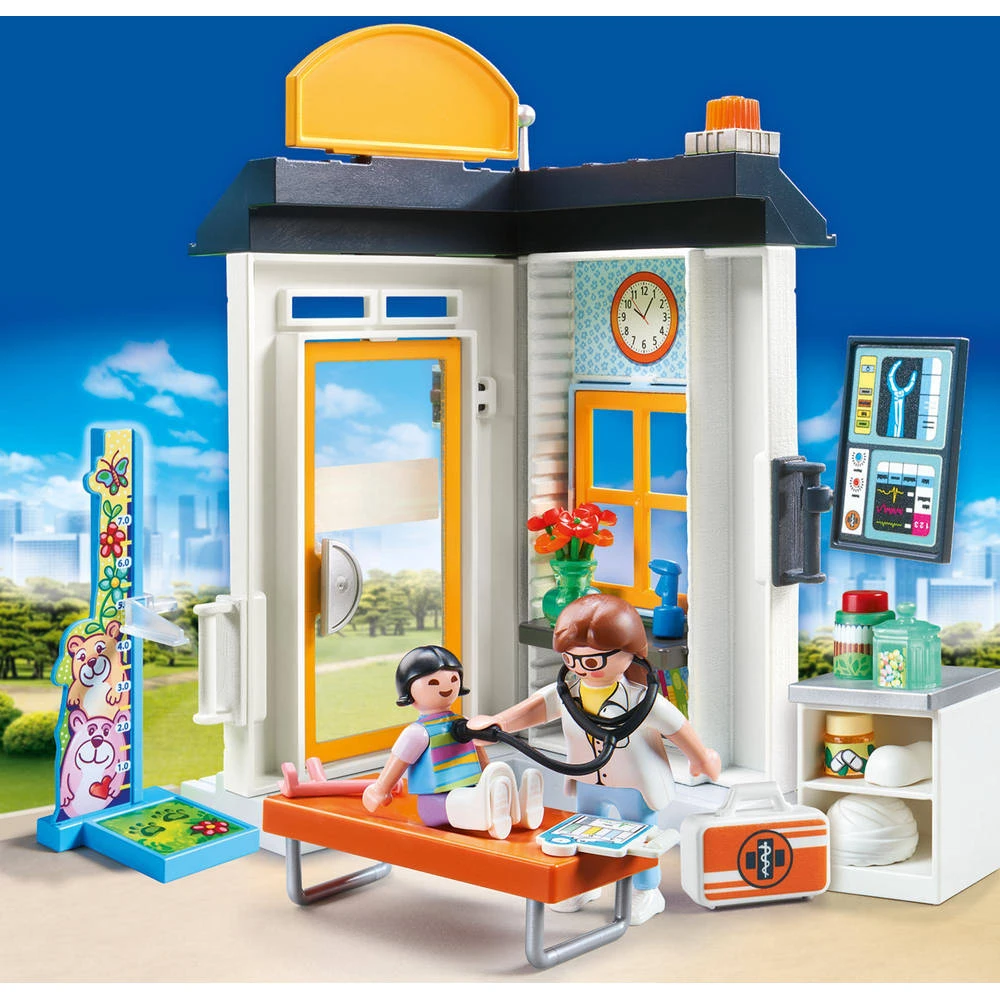 PLAYMOBIL City Life Starterpack Kinderarts 70818 6 PLAYMOBIL City Life Starterpack Kinderarts 70818 - Afbeelding 4