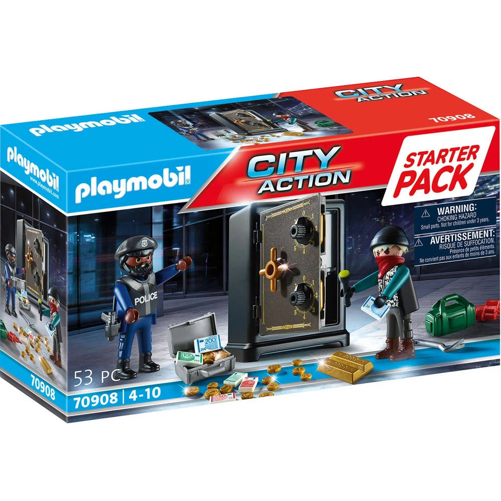 PLAYMOBIL City Action Starterpack Kluiskraker 70908 3 PLAYMOBIL City Action Starterpack Kluiskraker 70908