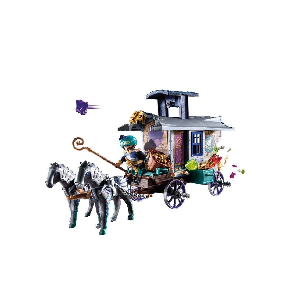 PLAYMOBIL Novelmore Violet Vale Handelskoets 70903 4 PLAYMOBIL Novelmore Violet Vale Handelskoets 70903 - Afbeelding 2