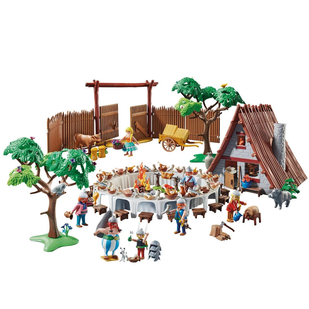PLAYMOBIL Asterix Het Grote Dorpsfeest 70931 4 PLAYMOBIL Asterix Het Grote Dorpsfeest 70931 - Afbeelding 2