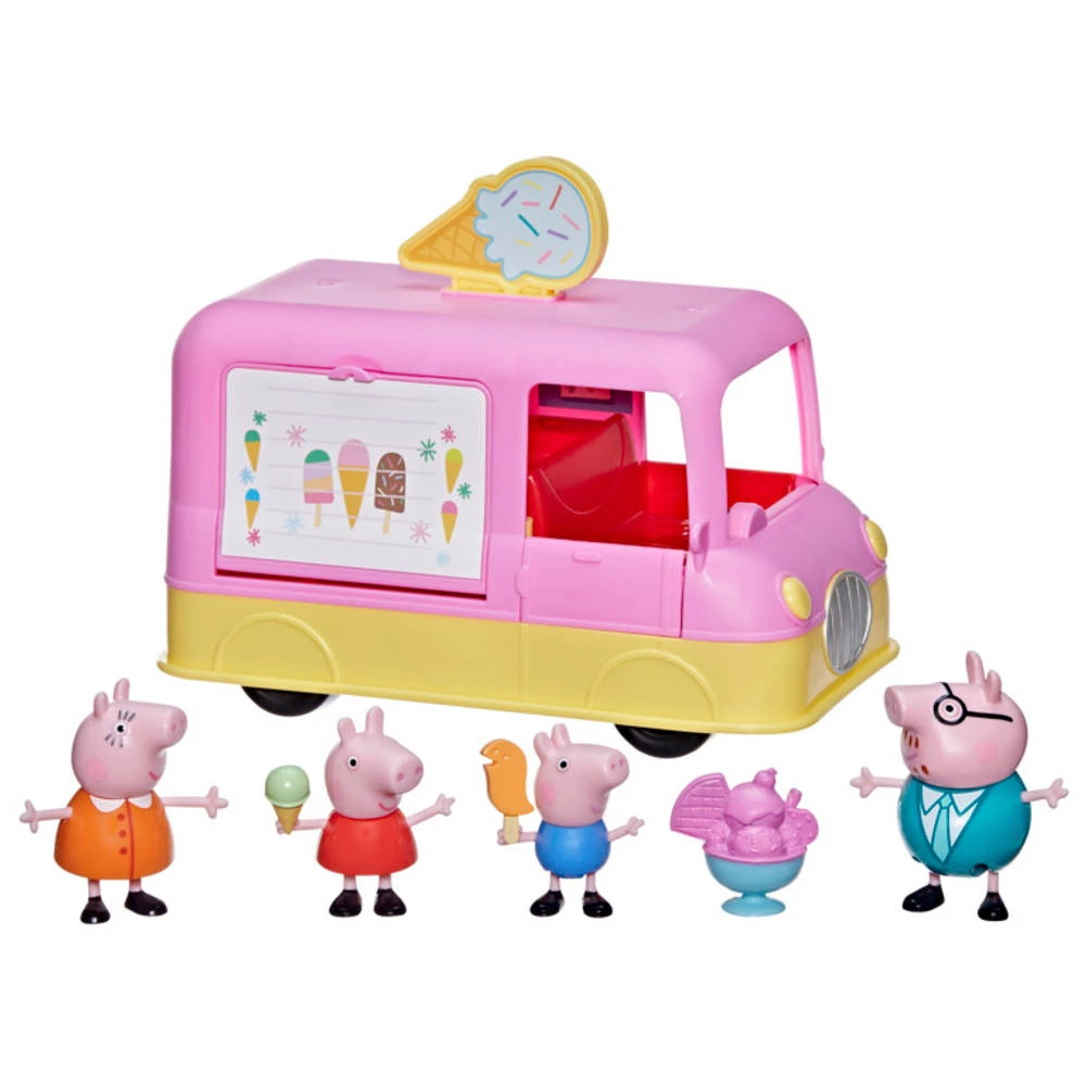 Hasbro Peppa Pig Speelset Ijsjesfestijn 4 Hasbro Peppa Pig Speelset Ijsjesfestijn - Afbeelding 2