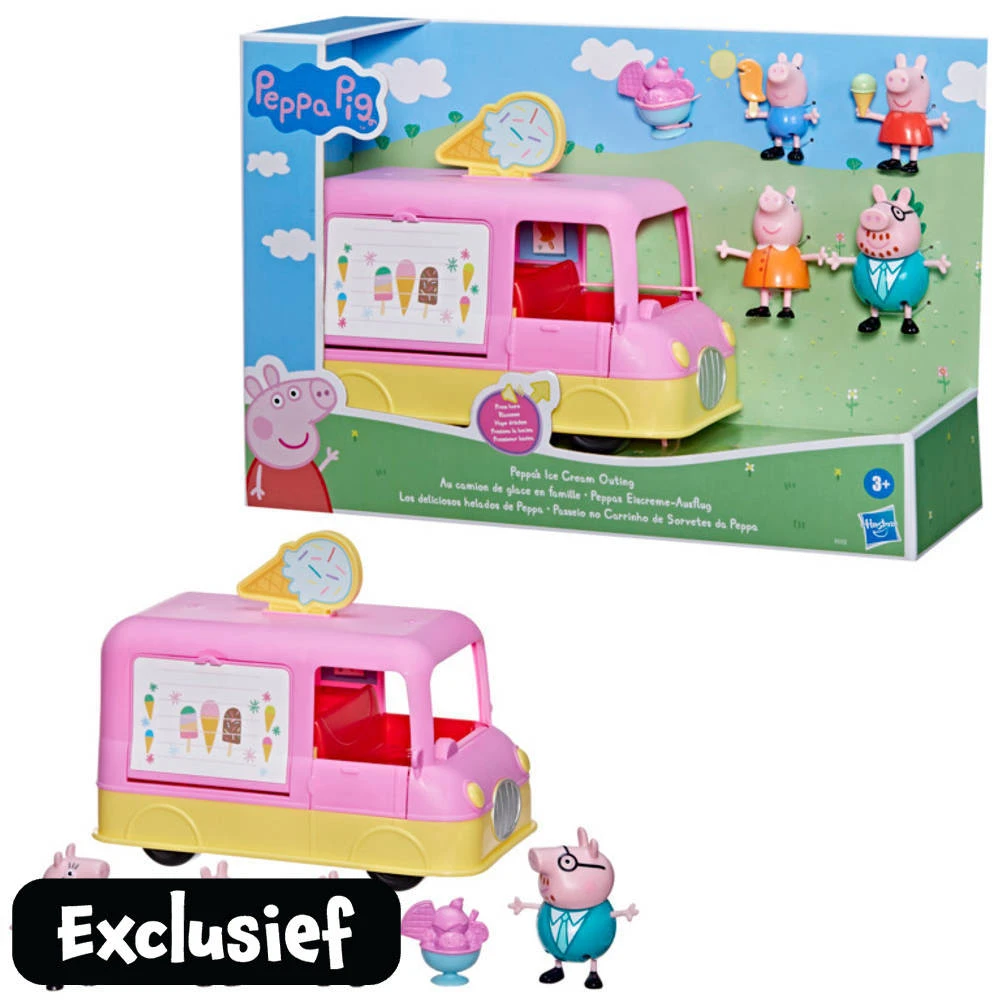 Hasbro Peppa Pig Speelset Ijsjesfestijn 3 Hasbro Peppa Pig Speelset Ijsjesfestijn