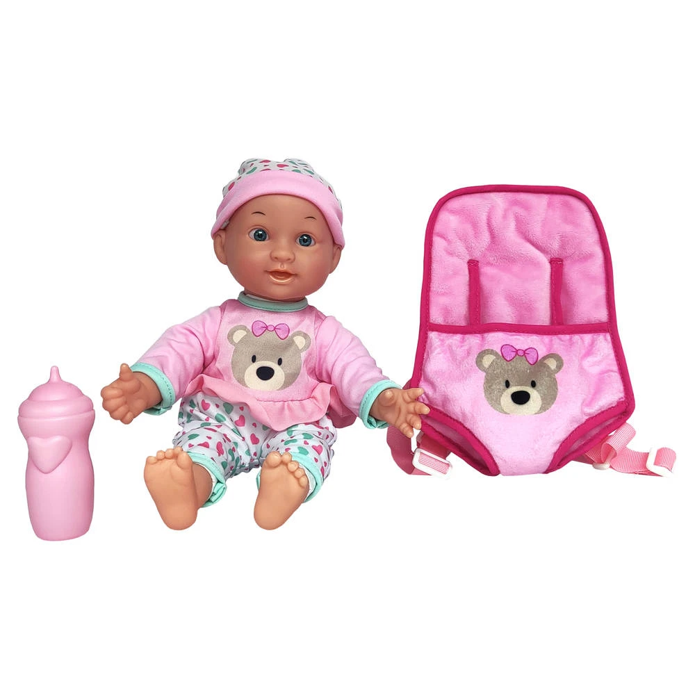 No Brand Samantha Pop In Draagzak - 30 Cm 3 No Brand Samantha Pop In Draagzak - 30 Cm