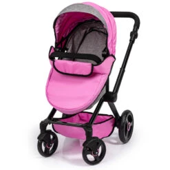 No Brand XEO Poppenwagen - Roze 13 No Brand XEO Poppenwagen - Roze -Kinderspeelgoed Korting 1992153 801e8c0f