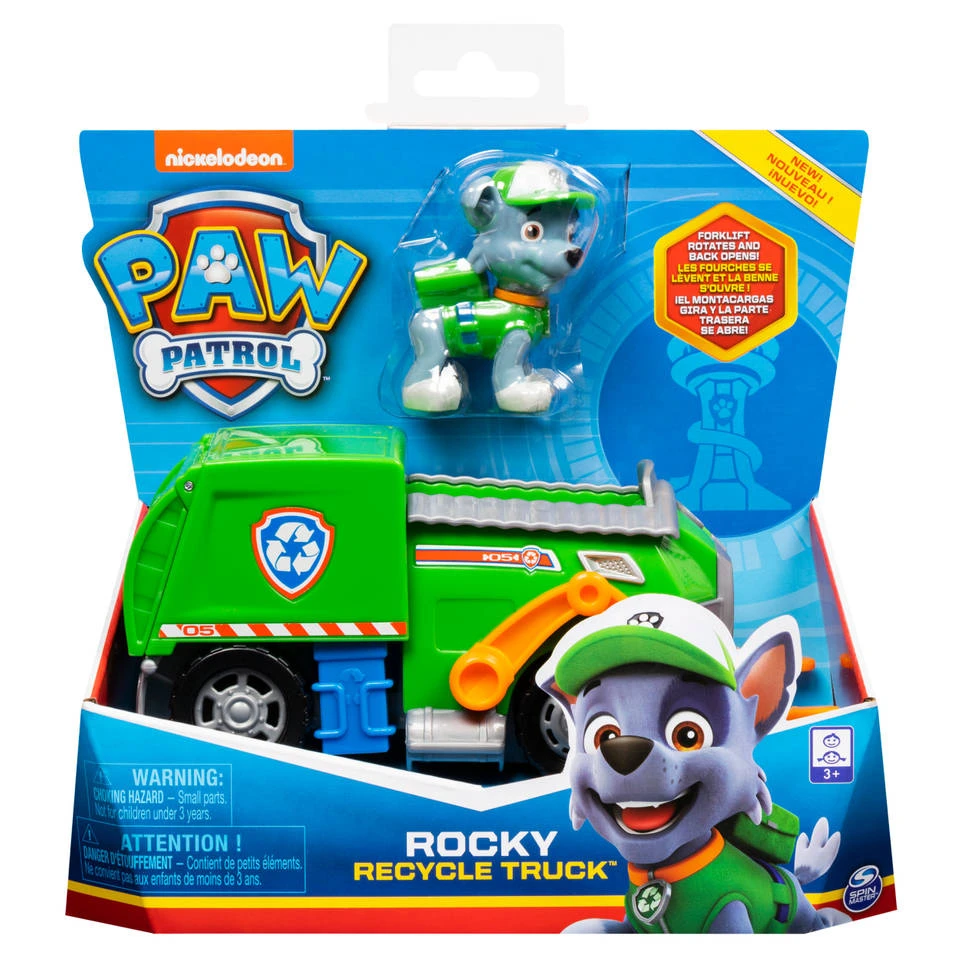 SPIN MASTER PAW Patrol Rocky En Vuilniswagen 4 SPIN MASTER PAW Patrol Rocky En Vuilniswagen - Afbeelding 2