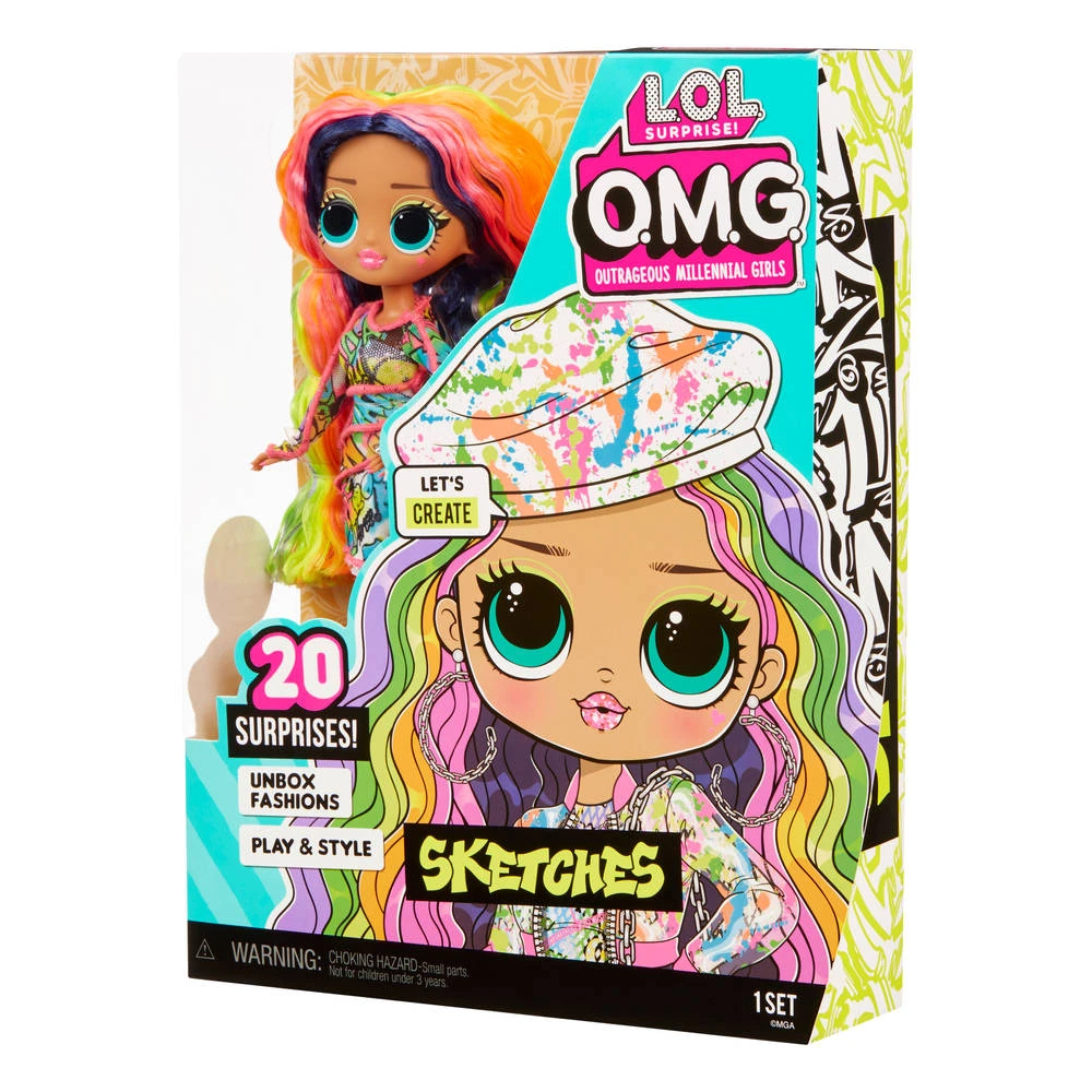 L.O.L. Surprise! O.M.G. Core S6 Sketches 8 L.O.L. Surprise! O.M.G. Core S6 Sketches - Afbeelding 6