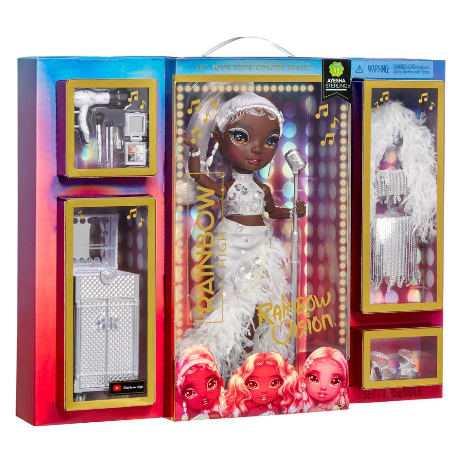 Rainbow High Diva Modepop Ayesha Sterling 4 Rainbow High Diva Modepop Ayesha Sterling - Afbeelding 2