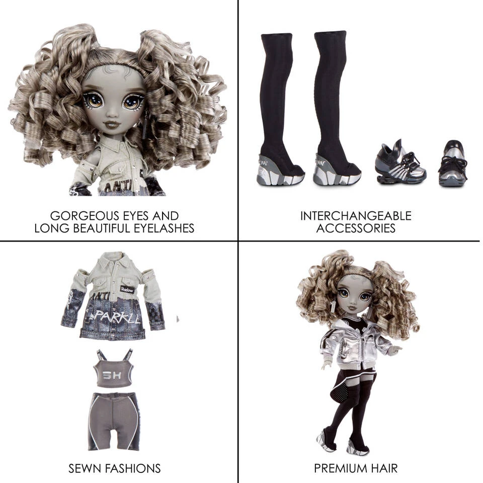 Rainbow High Shadow High Pop Nicole Steel 8 Rainbow High Shadow High Pop Nicole Steel - Afbeelding 6