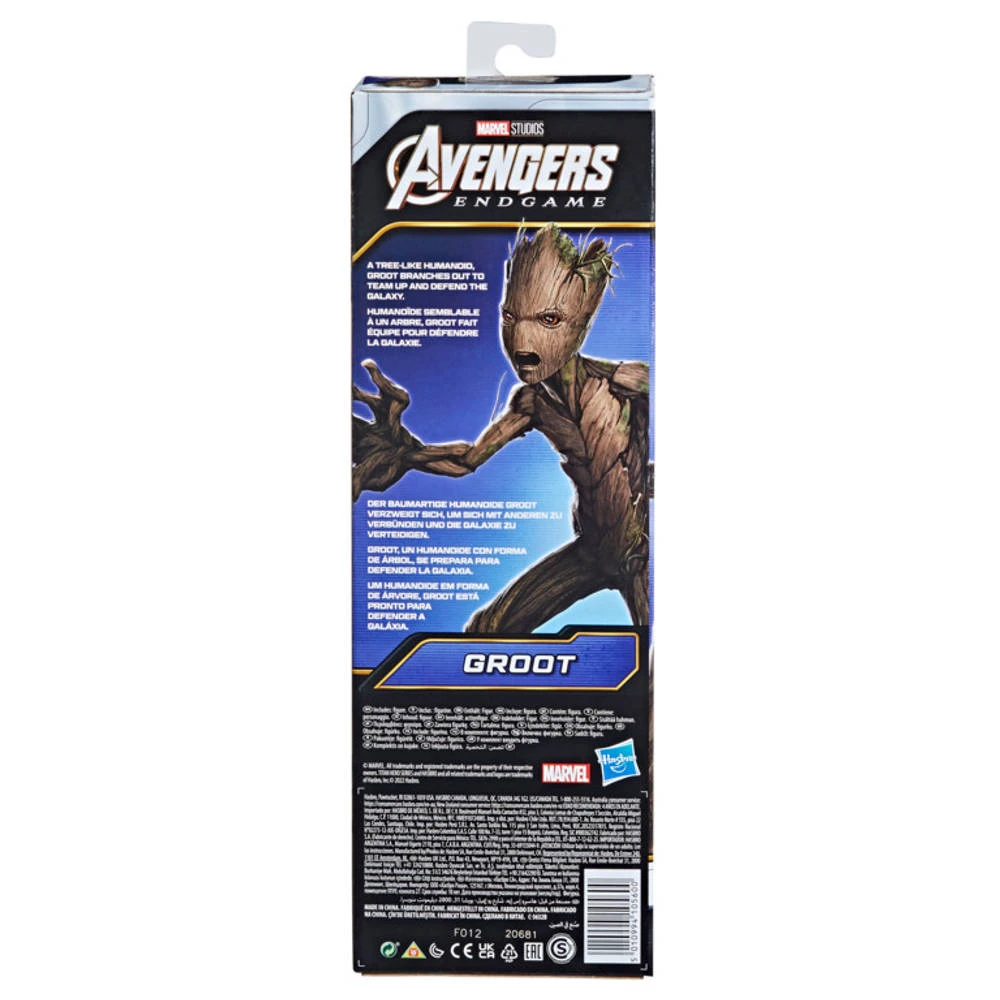 Hasbro Marvel Avengers Titan Hero Figuur Groot - 30 Cm 7 Hasbro Marvel Avengers Titan Hero Figuur Groot - 30 Cm - Afbeelding 5