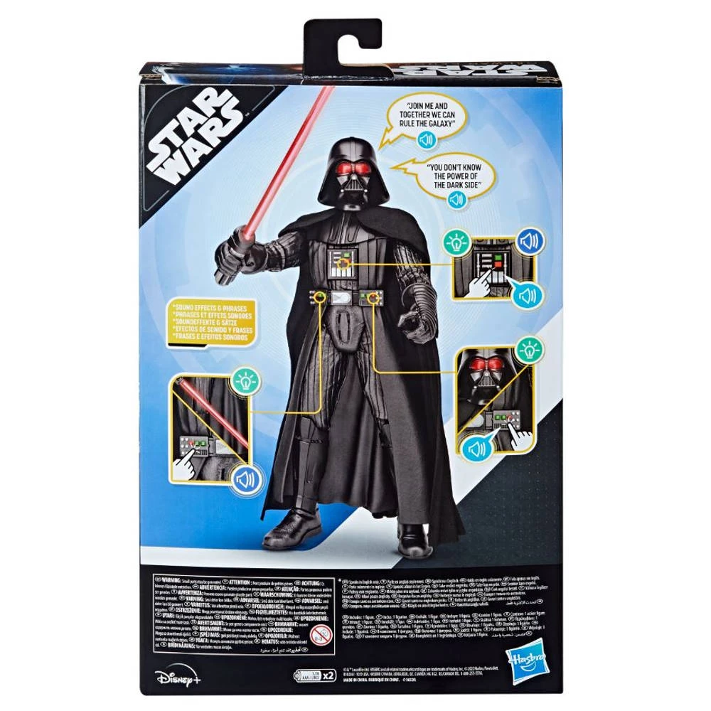 Hasbro Star Wars Obi-Wan Kenobi Galactic Action Darth Vader Actiefiguur 7 Hasbro Star Wars Obi-Wan Kenobi Galactic Action Darth Vader Actiefiguur - Afbeelding 5