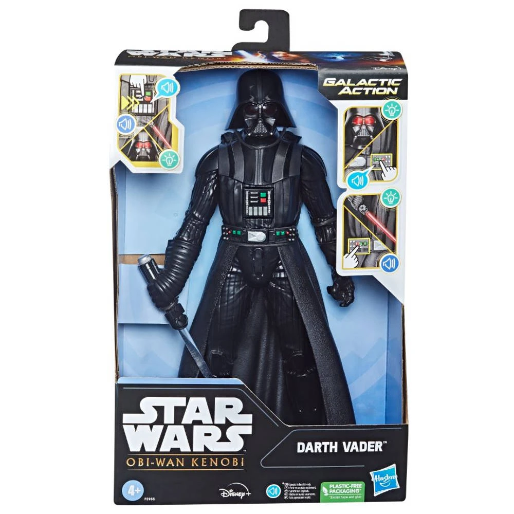Hasbro Star Wars Obi-Wan Kenobi Galactic Action Darth Vader Actiefiguur 4 Hasbro Star Wars Obi-Wan Kenobi Galactic Action Darth Vader Actiefiguur - Afbeelding 2