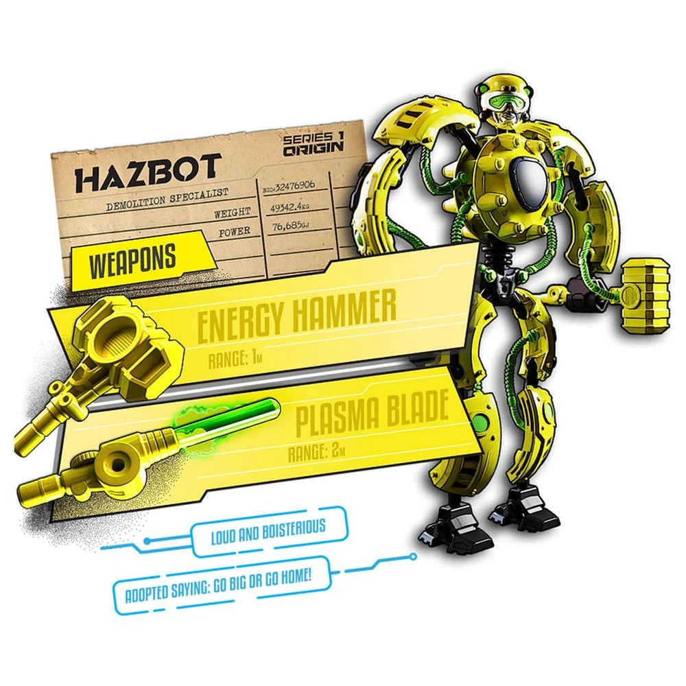 No Brand Gigabots Hazbot 7 No Brand Gigabots Hazbot - Afbeelding 5