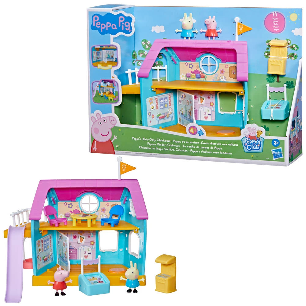 Hasbro Peppa Pig Peppa's Clubhuis 3 Hasbro Peppa Pig Peppa's Clubhuis