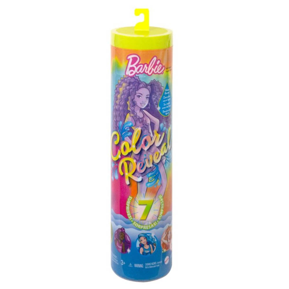Barbie Color Reveal Neon Tie-Dye Pop 4 Barbie Color Reveal Neon Tie-Dye Pop - Afbeelding 2