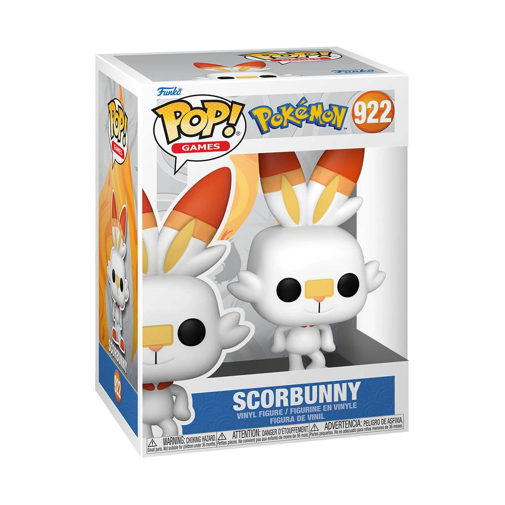 Funko Pop! Figuur Pokémon Scorbunny 3 Funko Pop! Figuur Pokémon Scorbunny