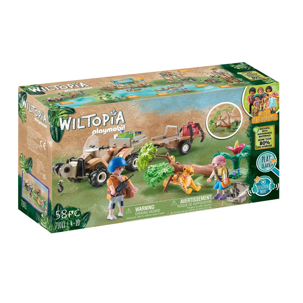 PLAYMOBIL Wiltopia Dierenreddingssquad 71011 3 PLAYMOBIL Wiltopia Dierenreddingssquad 71011