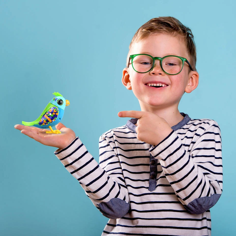 Silverlit Digibirds Hooded Papegaai In Kooi 6 Silverlit Digibirds Hooded Papegaai In Kooi - Afbeelding 4