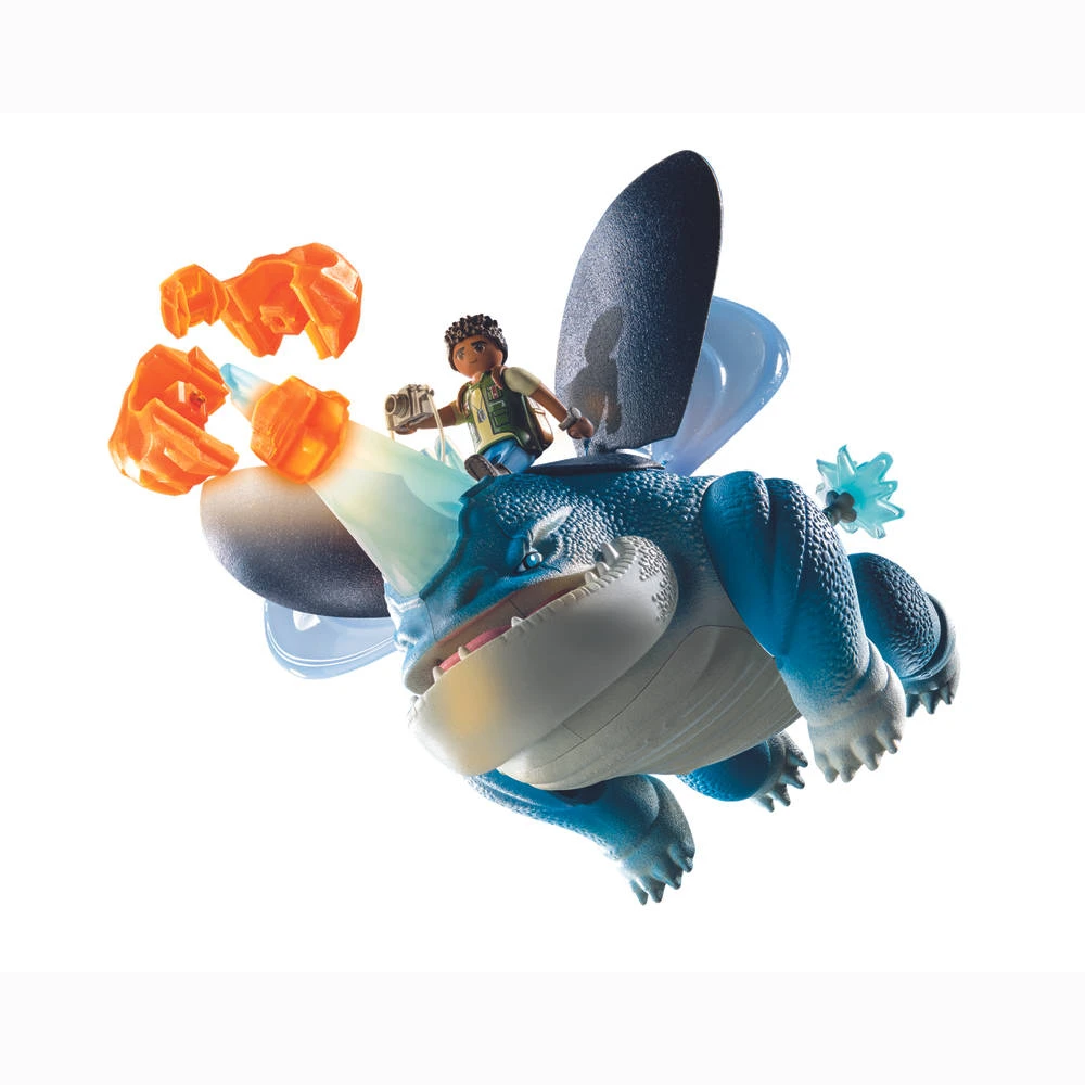 PLAYMOBIL Dragons: The Nine Realms Plowhorn & D'Angelo 71082 5 PLAYMOBIL Dragons: The Nine Realms Plowhorn & D'Angelo 71082 - Afbeelding 3