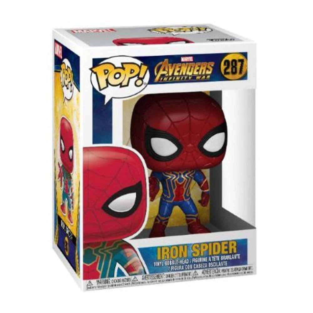 Funko Pop! Figuur Marvel Avengers Infinity War Iron Spider 3 Funko Pop! Figuur Marvel Avengers Infinity War Iron Spider