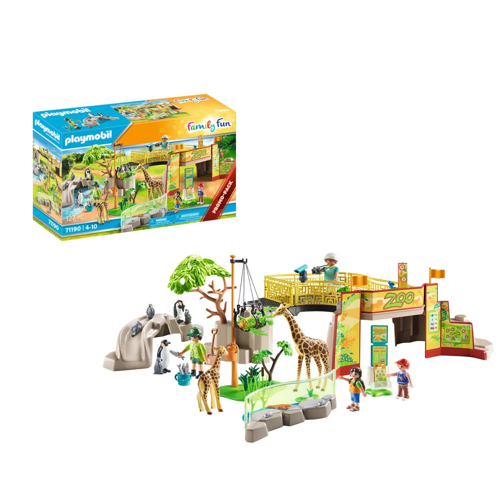 PLAYMOBIL Family Fun Avontuurlijke Dierentuin 71190 3 PLAYMOBIL Family Fun Avontuurlijke Dierentuin 71190