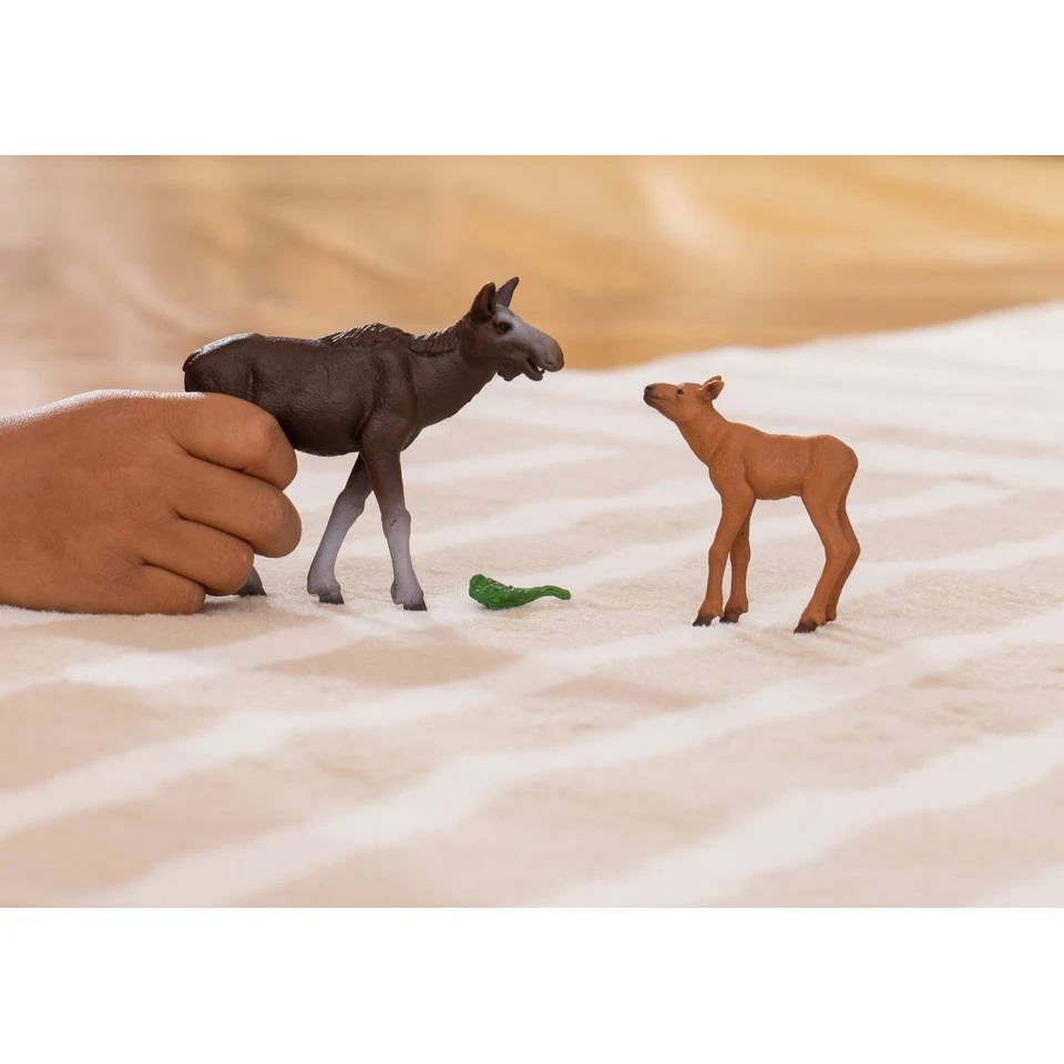 Schleich WILD LIFE Eland Met Elandkalf 42603 4 Schleich WILD LIFE Eland Met Elandkalf 42603 - Afbeelding 2