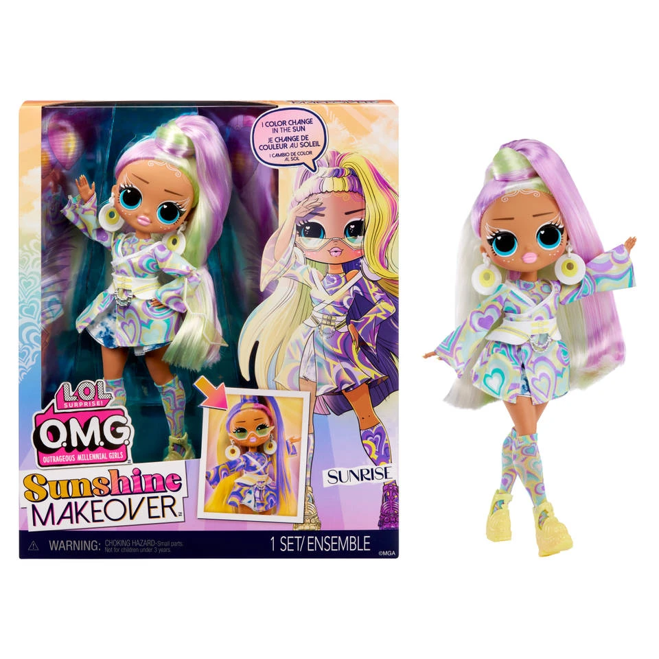 L.O.L. Surprise! O.M.G. Sunshine Makeover Modepop Sunrise 7 L.O.L. Surprise! O.M.G. Sunshine Makeover Modepop Sunrise - Afbeelding 5