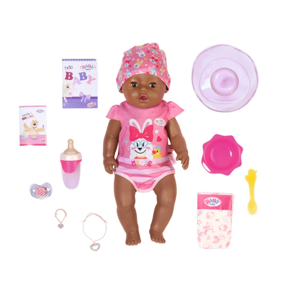 BABY Born Magic Girl Meisjespop Bruine Ogen - 43 Cm 3 BABY Born Magic Girl Meisjespop Bruine Ogen - 43 Cm