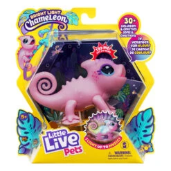 Little Live Pets Bright Light Kameleon Nova - Roze