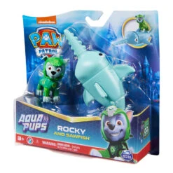 SPIN MASTER PAW Patrol Aqua Pups Rocky En Zaagvis 11 SPIN MASTER PAW Patrol Aqua Pups Rocky En Zaagvis -Kinderspeelgoed Korting 1994945 cd173ed0