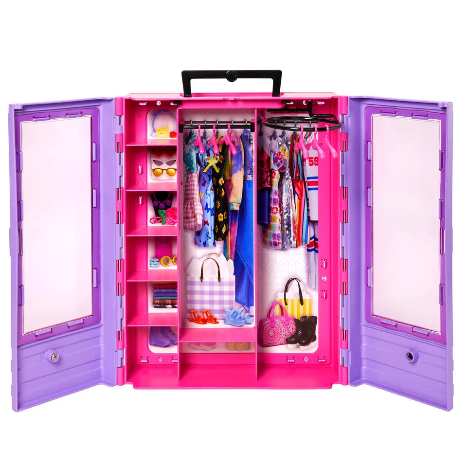Barbie Super Kledingkast Speelset Met Pop 4 Barbie Super Kledingkast Speelset Met Pop - Afbeelding 2