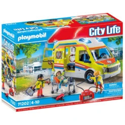 PLAYMOBIL City Life Ambulance Met Licht En Geluid 71202 10 PLAYMOBIL City Life Ambulance Met Licht En Geluid 71202 -Kinderspeelgoed Korting 1995211 2a835669