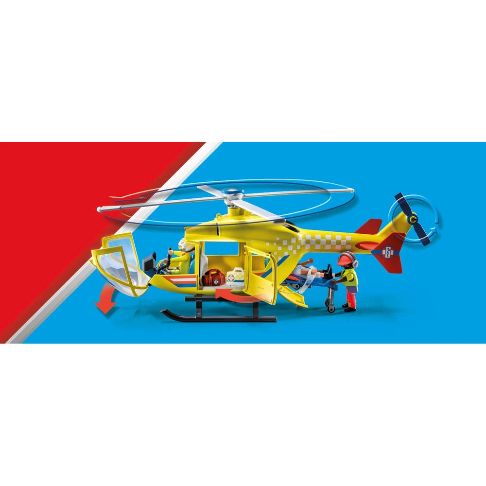 PLAYMOBIL City Life Reddingshelikopter 71203 8 PLAYMOBIL City Life Reddingshelikopter 71203 - Afbeelding 6