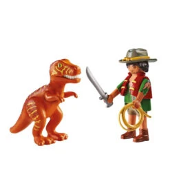PLAYMOBIL DuoPack Avonturier Met T-Rex 71206 10 PLAYMOBIL DuoPack Avonturier Met T-Rex 71206 -Kinderspeelgoed Korting 1995232 03db15f2