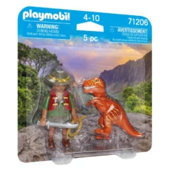 PLAYMOBIL DuoPack Avonturier Met T-Rex 71206 9 PLAYMOBIL DuoPack Avonturier Met T-Rex 71206 -Kinderspeelgoed Korting 1995232 5ee15d1b