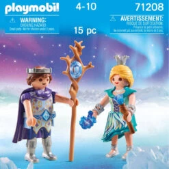 PLAYMOBIL DuoPack Ijsprinses En Ijsprins 71208 12 PLAYMOBIL DuoPack Ijsprinses En Ijsprins 71208 -Kinderspeelgoed Korting 1995234 a6cbed33