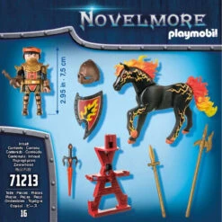 PLAYMOBIL Novelmore Burnham Raiders Vuurridder 71213 -Kinderspeelgoed Korting 1995248 6b22c61a