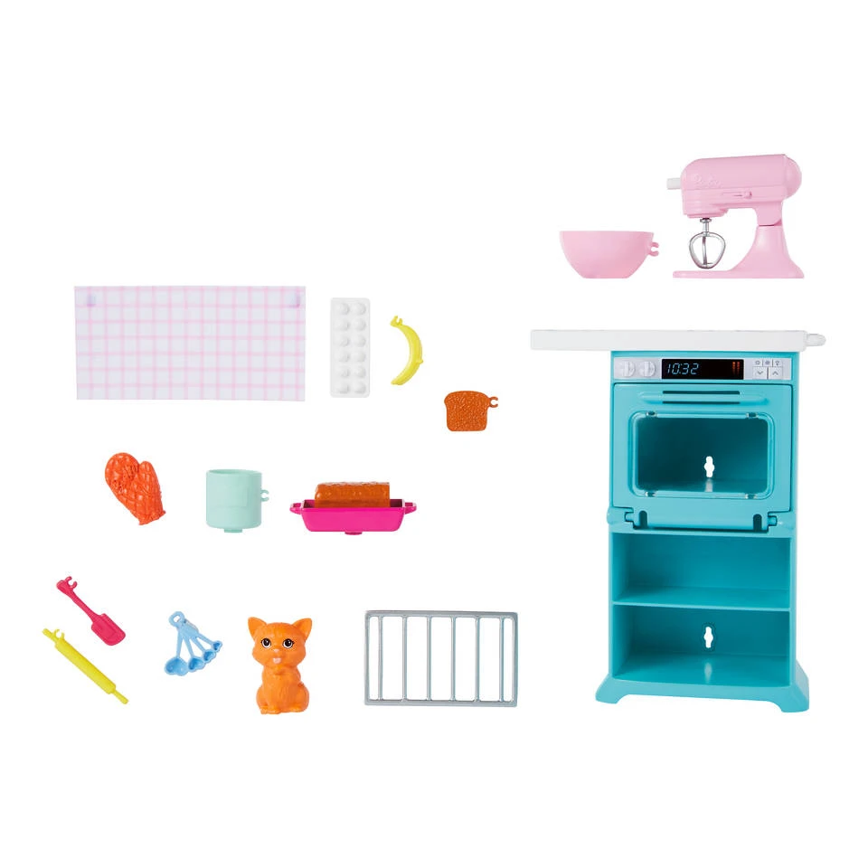 Barbie Keuken Speelset 4 Barbie Keuken Speelset - Afbeelding 2