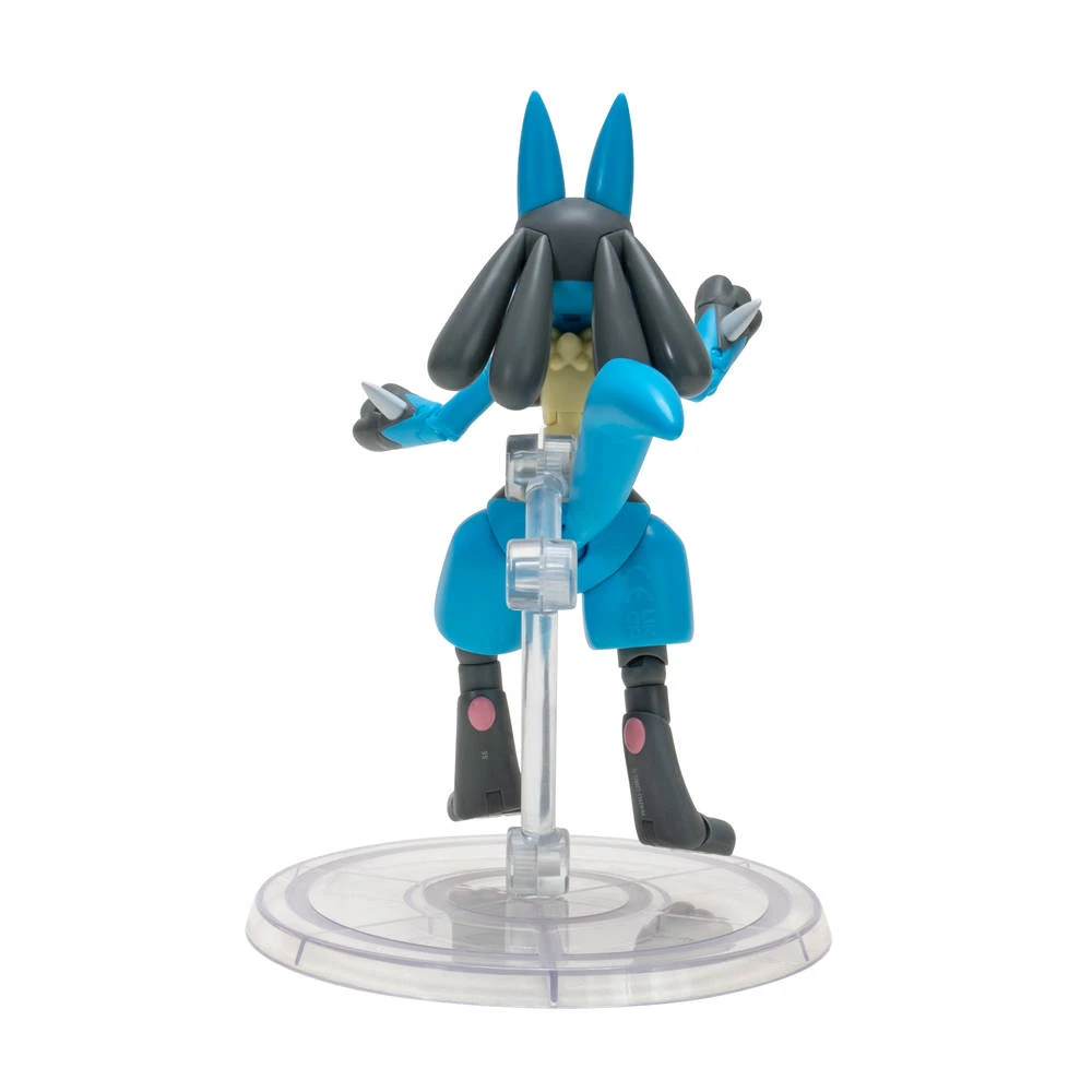 No Brand Pokémon Beweegbaar Figuur Lucario - 15 Cm 6 No Brand Pokémon Beweegbaar Figuur Lucario - 15 Cm - Afbeelding 4
