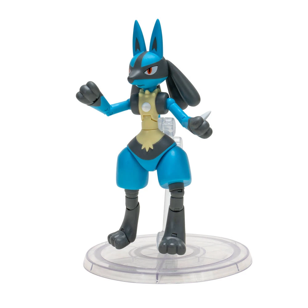 No Brand Pokémon Beweegbaar Figuur Lucario - 15 Cm 7 No Brand Pokémon Beweegbaar Figuur Lucario - 15 Cm - Afbeelding 5