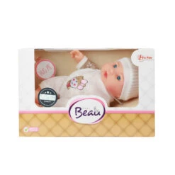 No Brand Baby Beau Pop Met Muts - 23 Cm -Kinderspeelgoed Korting 1996400 0339f2c8