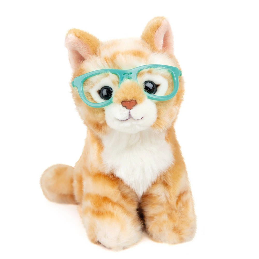 No Brand Studio Pets Rayben Knuffelkat Met Bril - 16 Cm 3 No Brand Studio Pets Rayben Knuffelkat Met Bril - 16 Cm