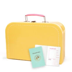 No Brand Studio Pets Koffertje Voor 23 Cm Knuffels - Geel