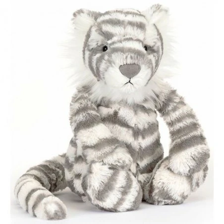Bashful Snow Tiger Medium, Jellycat 3 Bashful Snow Tiger Medium, Jellycat