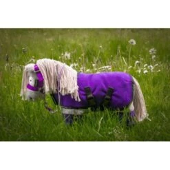 Crafty Ponies - Fleecedeken Set Paars 7 Crafty Ponies - Fleecedeken Set Paars -Kinderspeelgoed Korting crafty ponies fleecedeken set paars 2