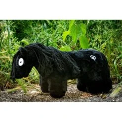 Crafty Ponies - Paarden Knuffel, Zwart/Zwart -Kinderspeelgoed Korting crafty ponies paarden knuffel zwartzwart 2