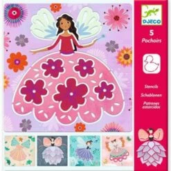 Djeco - Sjablonen - Feeën